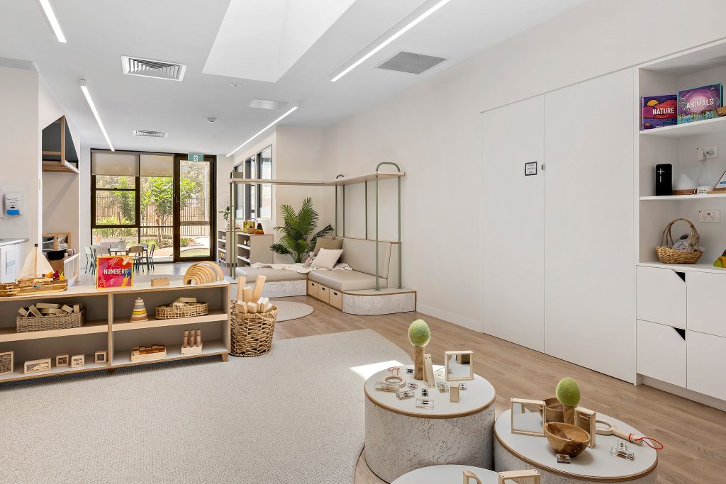 Living room area at Nido Piara Waters childcare centre