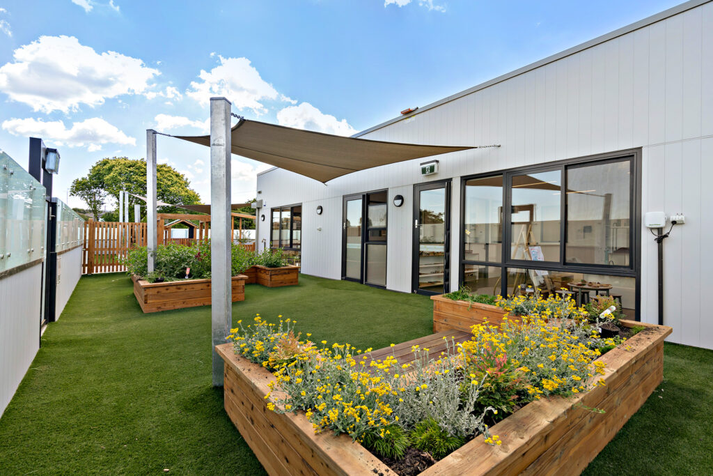 A Beautiful outdoor space at Nido Bulleen childcare centre