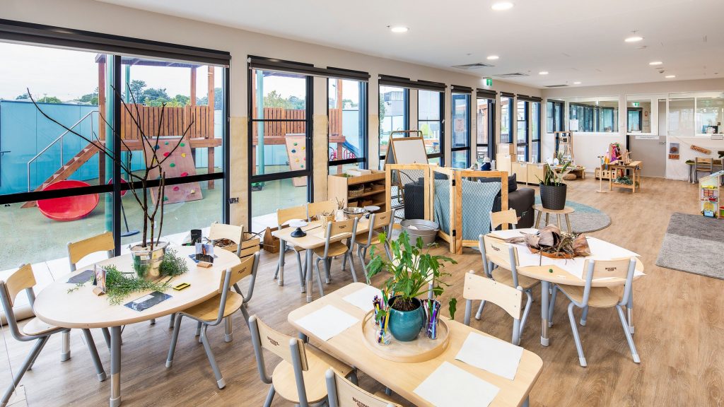 playing area for the kids of nido child care centre in seven hills