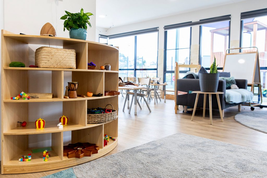 playing area for the kids of nido child care centre in seven hills