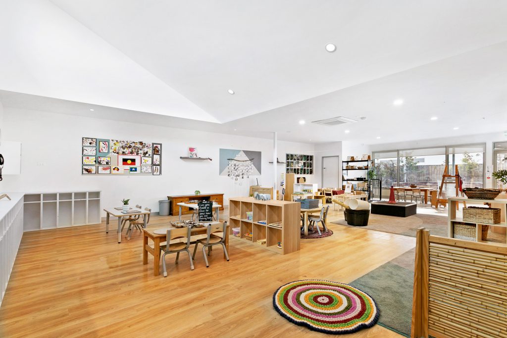 children playing area view of nido child care centre at grovedale