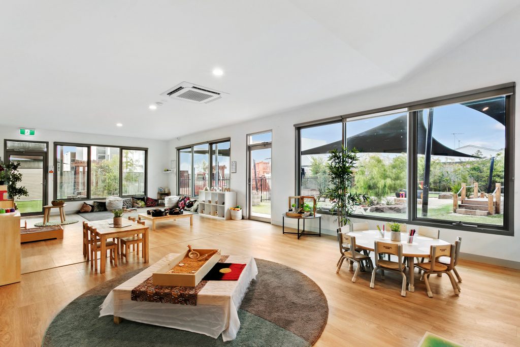 activity room for kids of nido child care centre at grovedale