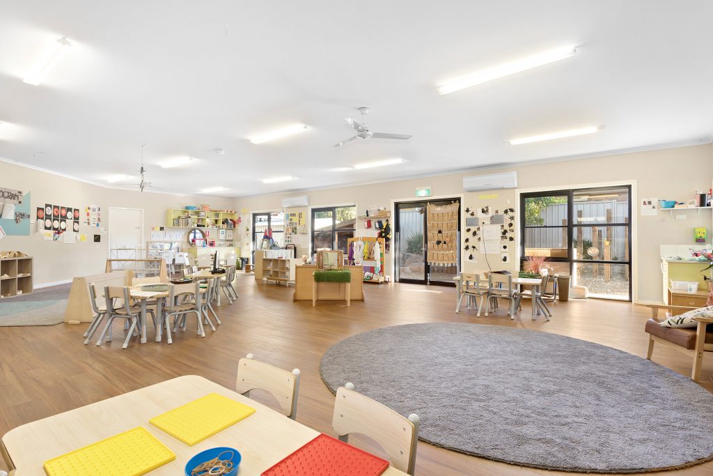 playing area for kids of nido child care centre in westmeadows