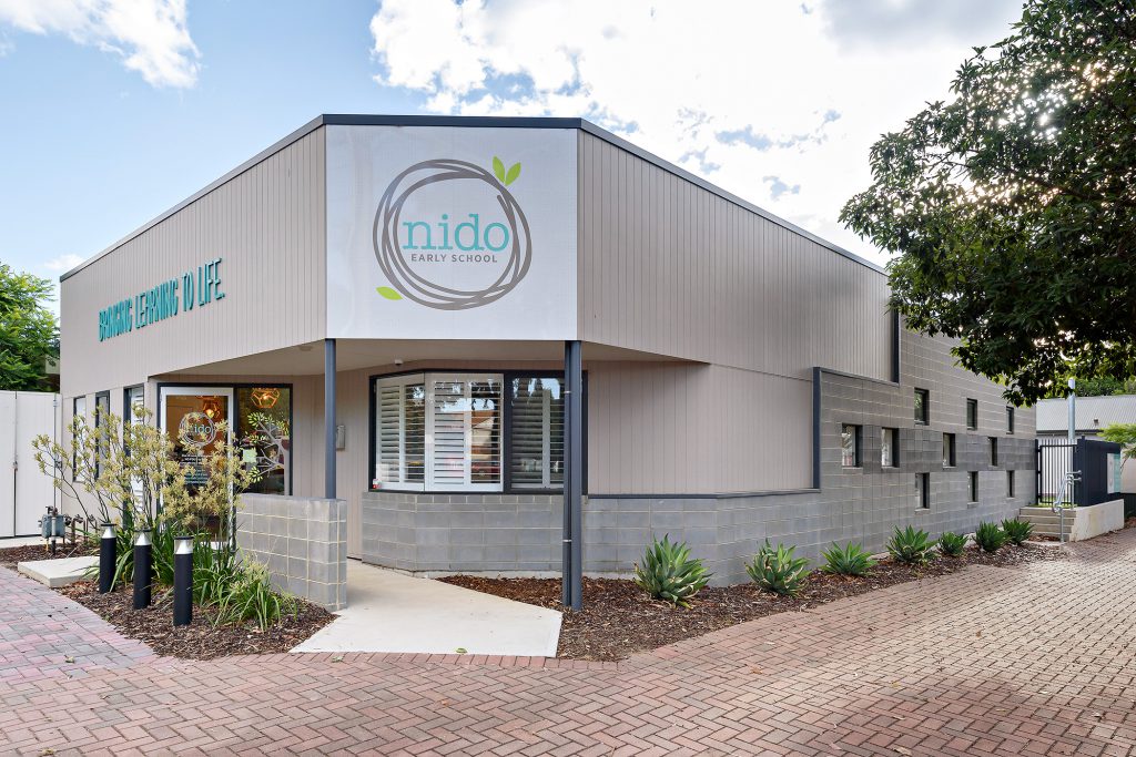 main entrance view image of nido child care centre at kensington park