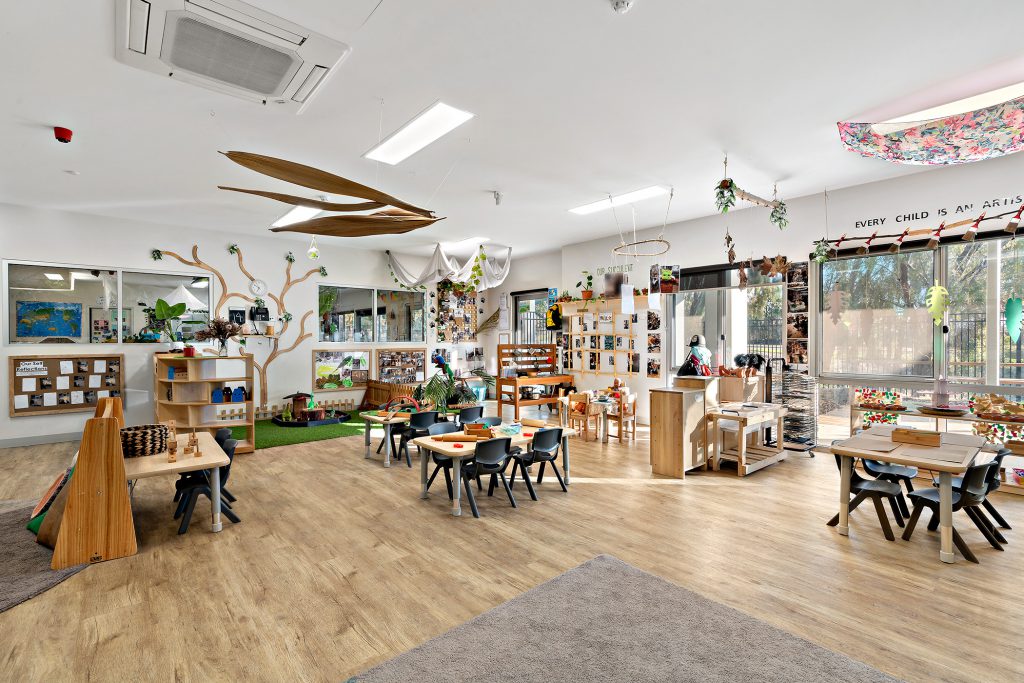 children playing room image of nido child care centre at blakeview