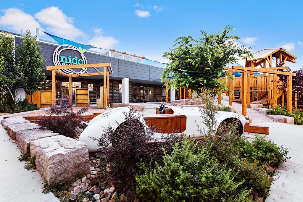 outside image of nido child care centre franklin