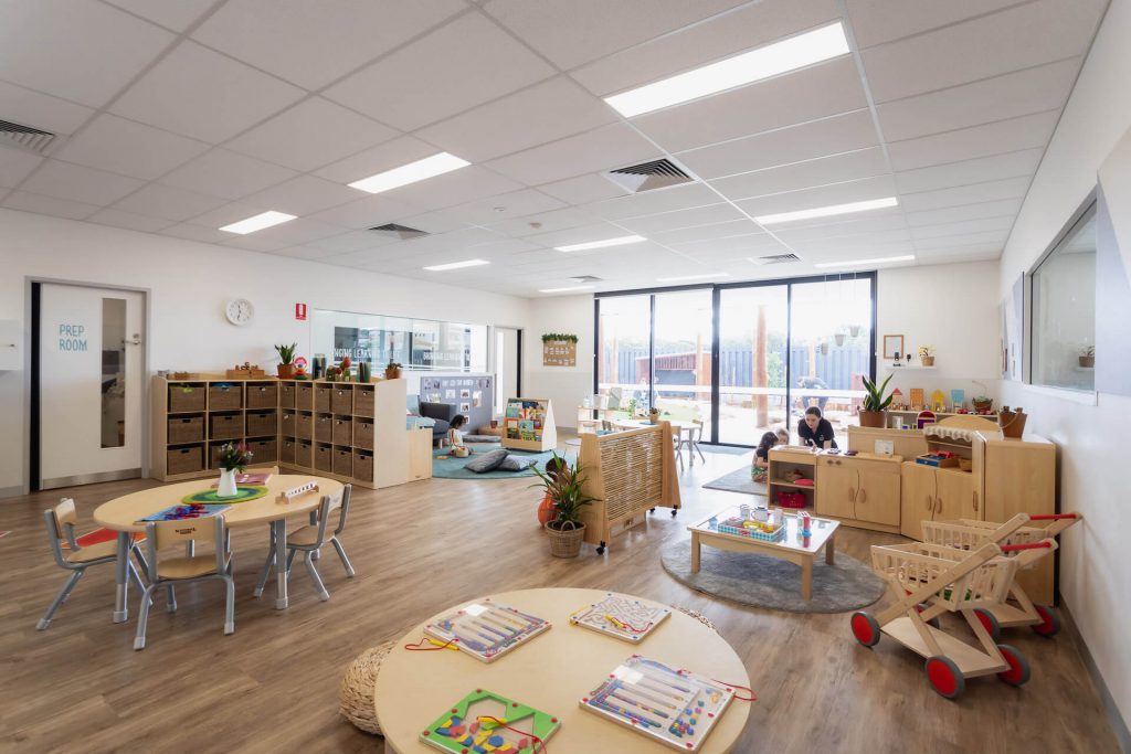 kids playing room image of nido child care centre kingsway