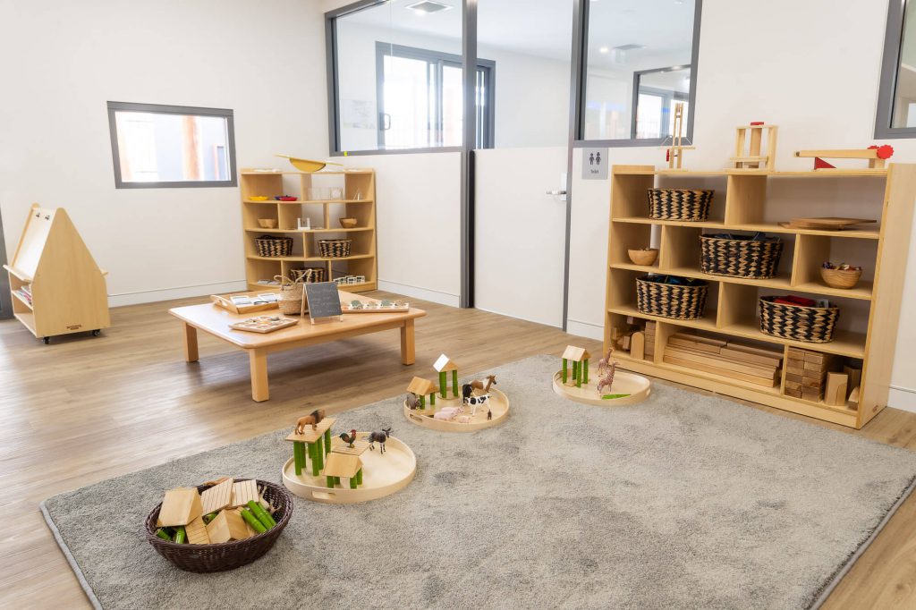 children seating area of nido child care centre at Bassendean