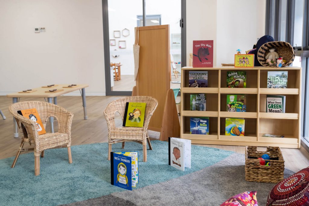 interior view of nido child care centre at Bassendean