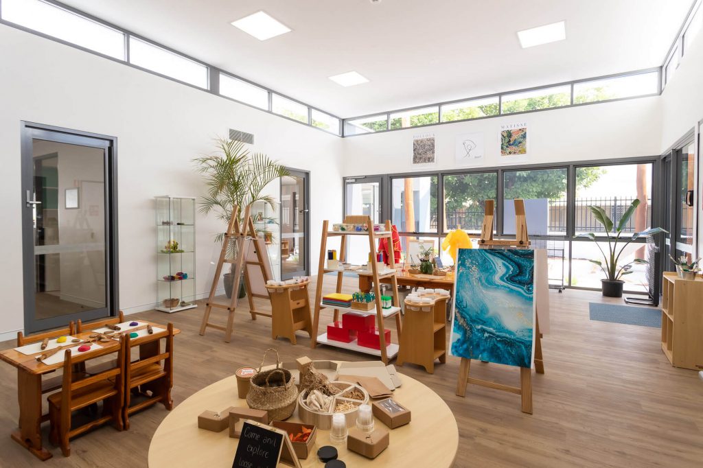 beautiful inside look of nido child care centre at Bassendean