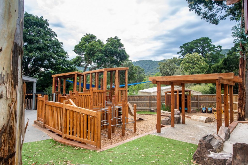 children playing area of nido child care centre at montrose