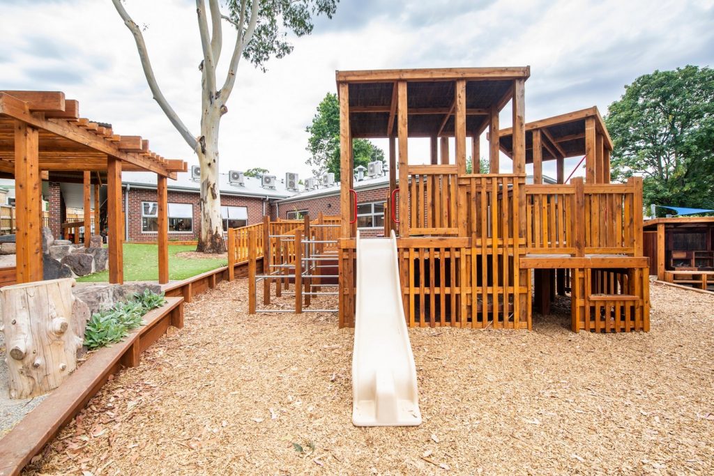 playground for kids of nido child care centre at montrose