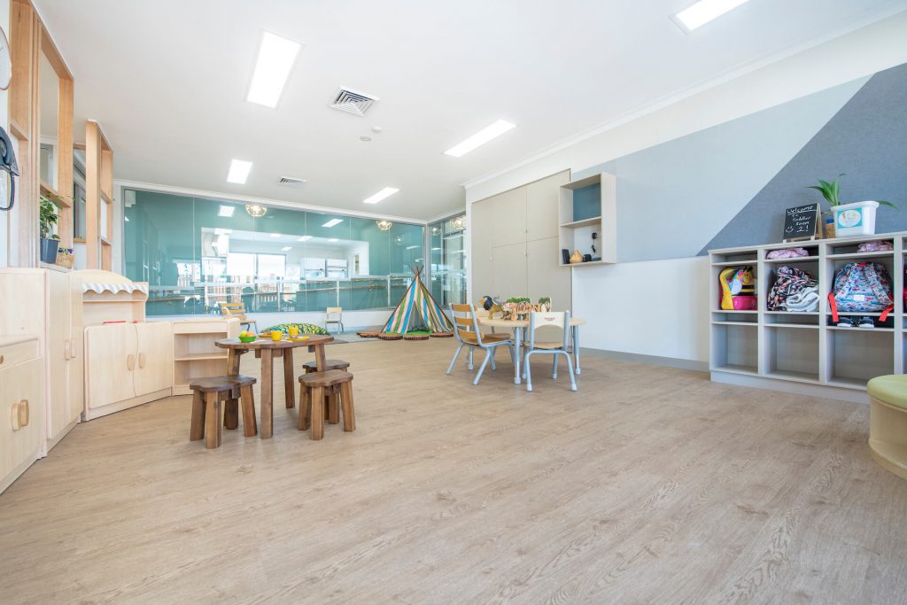 inside view of classroom of nido child care centre at carlisle