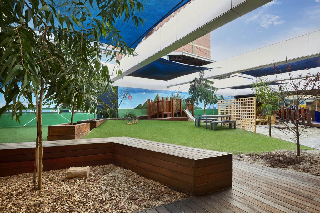 beautiful open sky view image from nIdo child care centre at glenroy