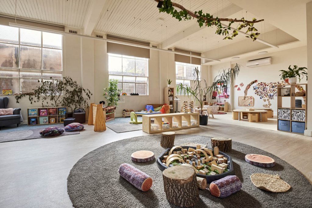 activity room for kids of nido child care centre in prahran