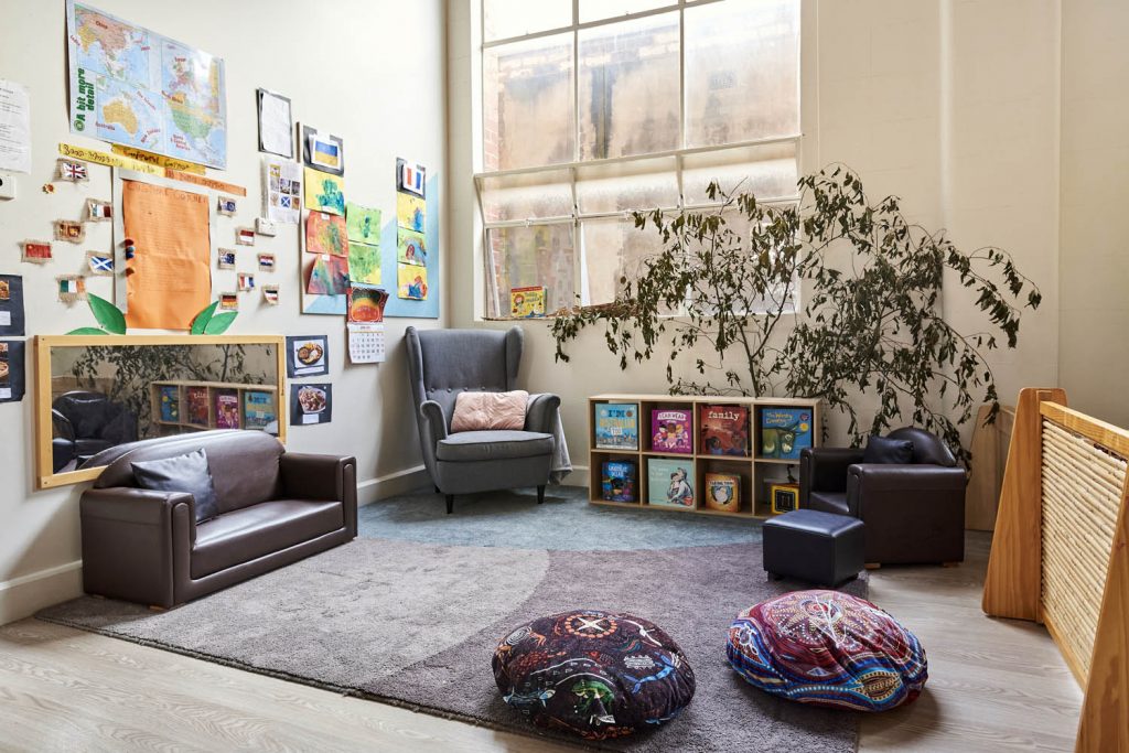 playing area for childrens of nido child care centre in prahran