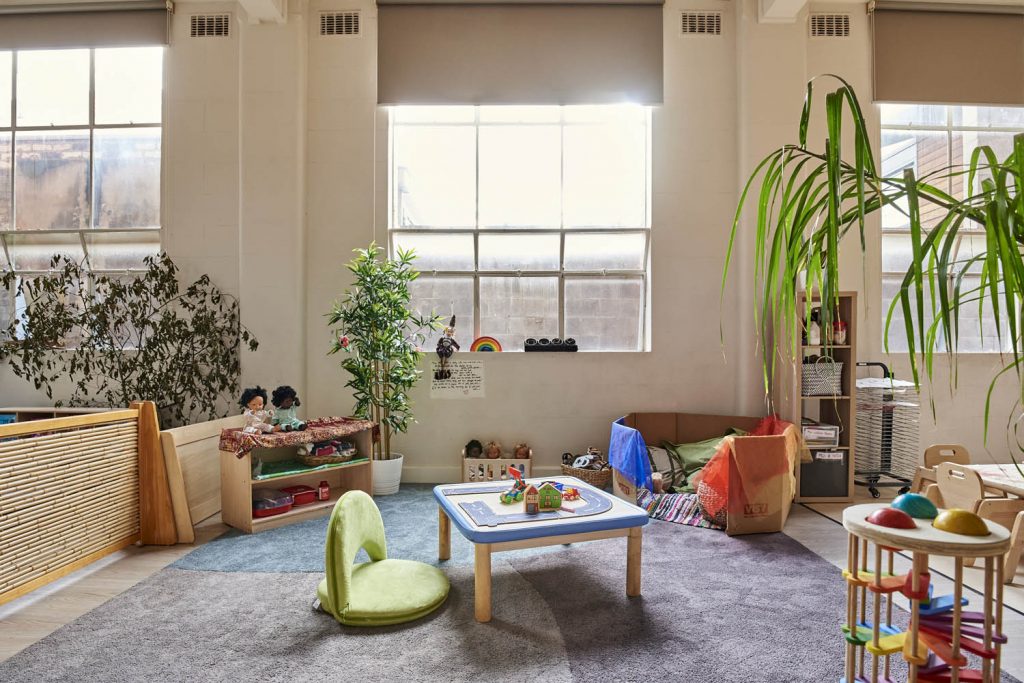 activity room for kids of nido child care centre in prahran