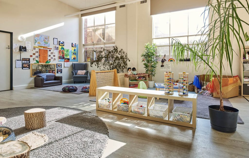 activity room for kids of nido child care centre in prahran