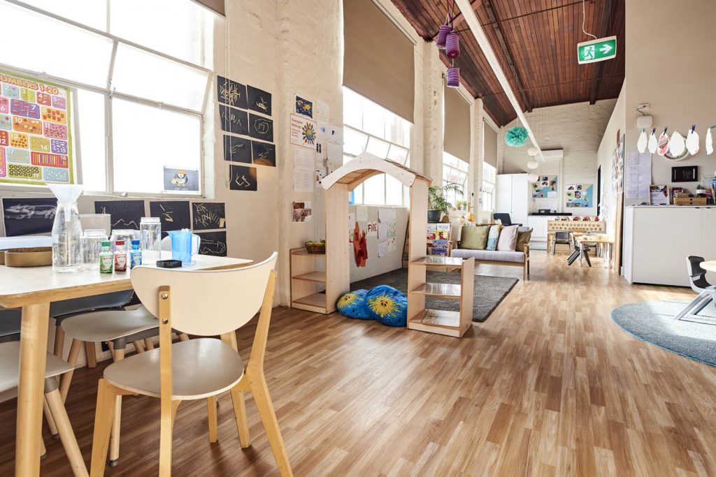activity room for kids of nido child care centre in prahran