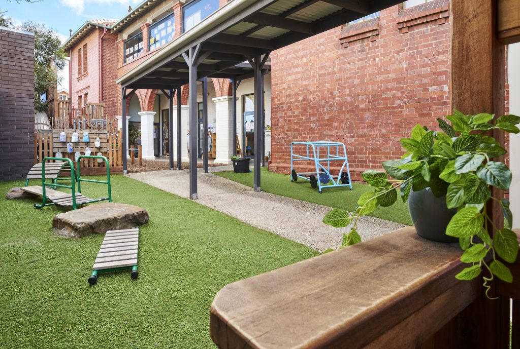 beautiful outside open view from nido child care centre in prahran