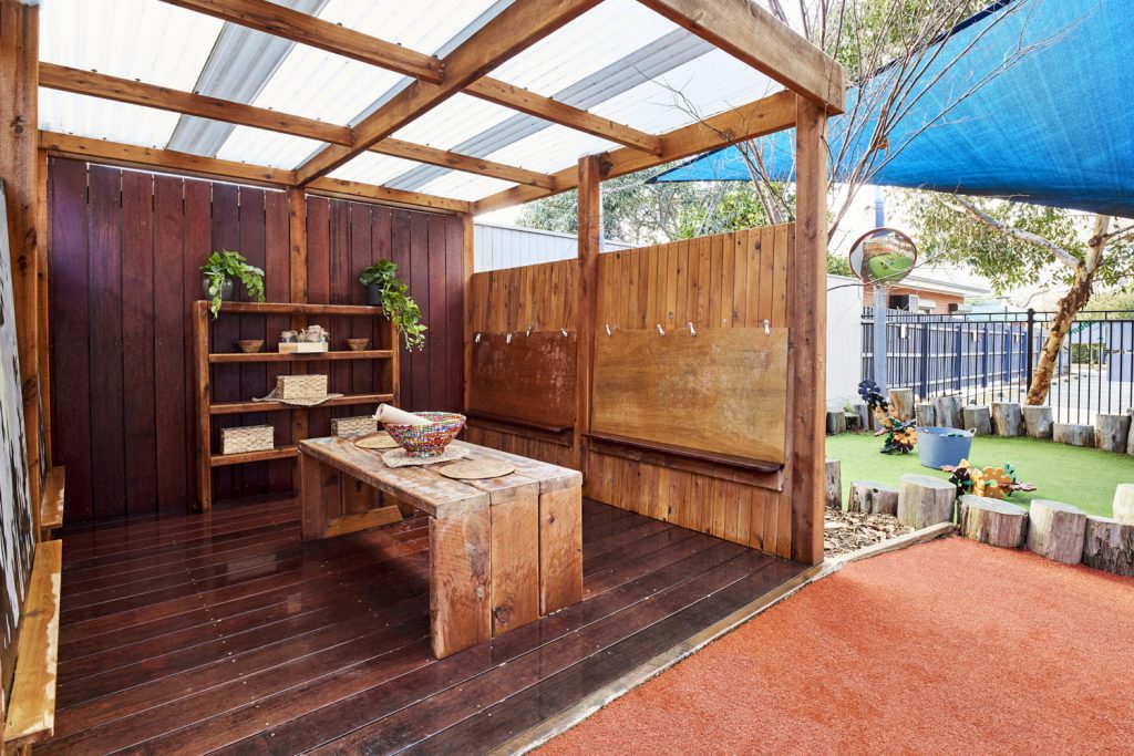 beautiful outside open view from nido child care centre in prahran