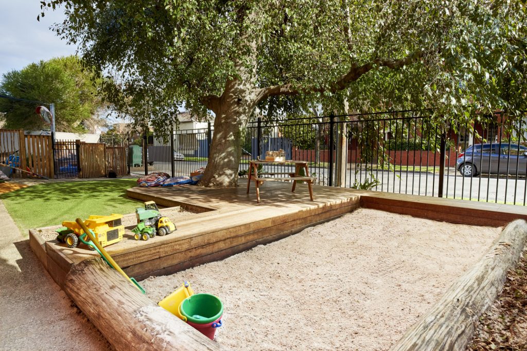 beautiful outside open view from nido child care centre in prahran