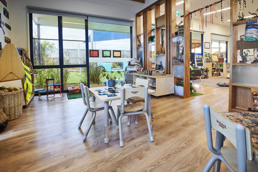 activity room for children of nido child care centre in ocean grove