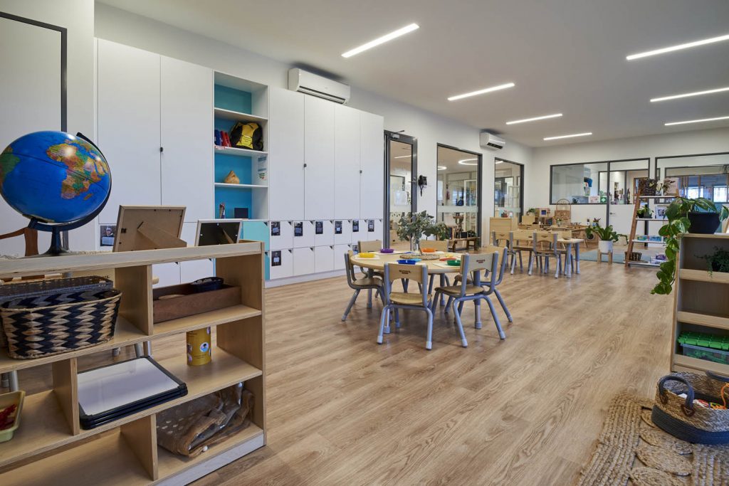 activity room for children of nido child care centre in ocean grove