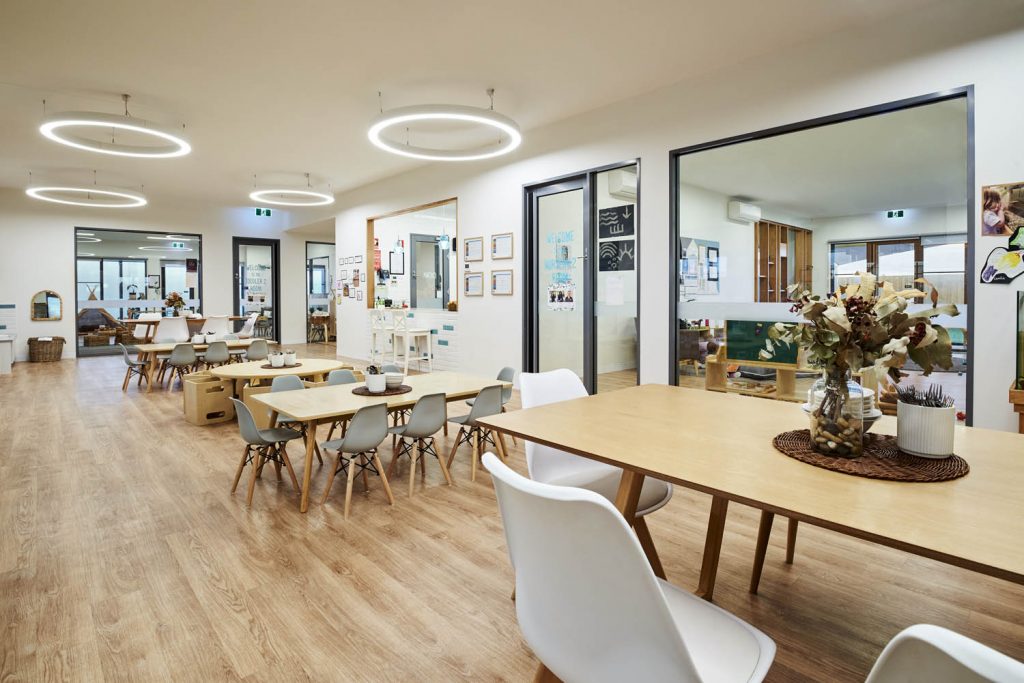 activity room for children of nido child care centre in ocean grove