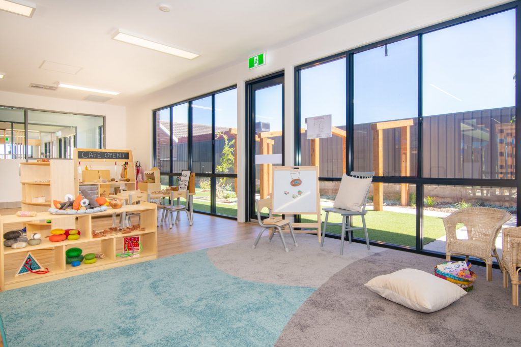 interior view of nido child care centre fulham