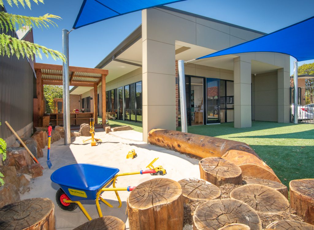 beautiful open sky view image of nido child care centre fulham