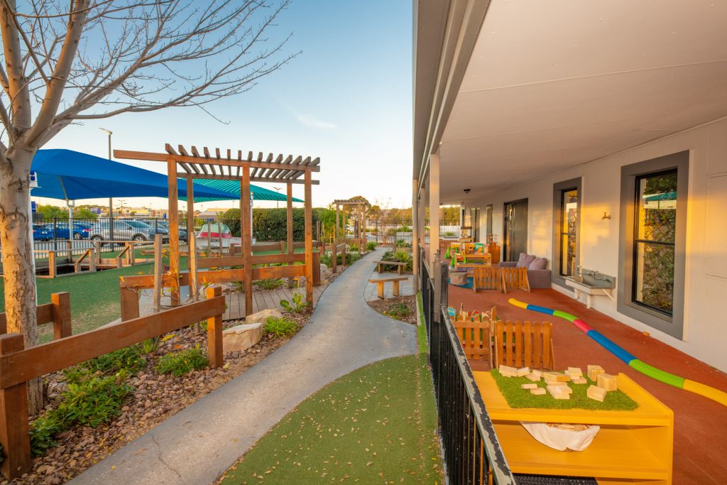 beautiful open sky view image from nido child care centre at golden grove
