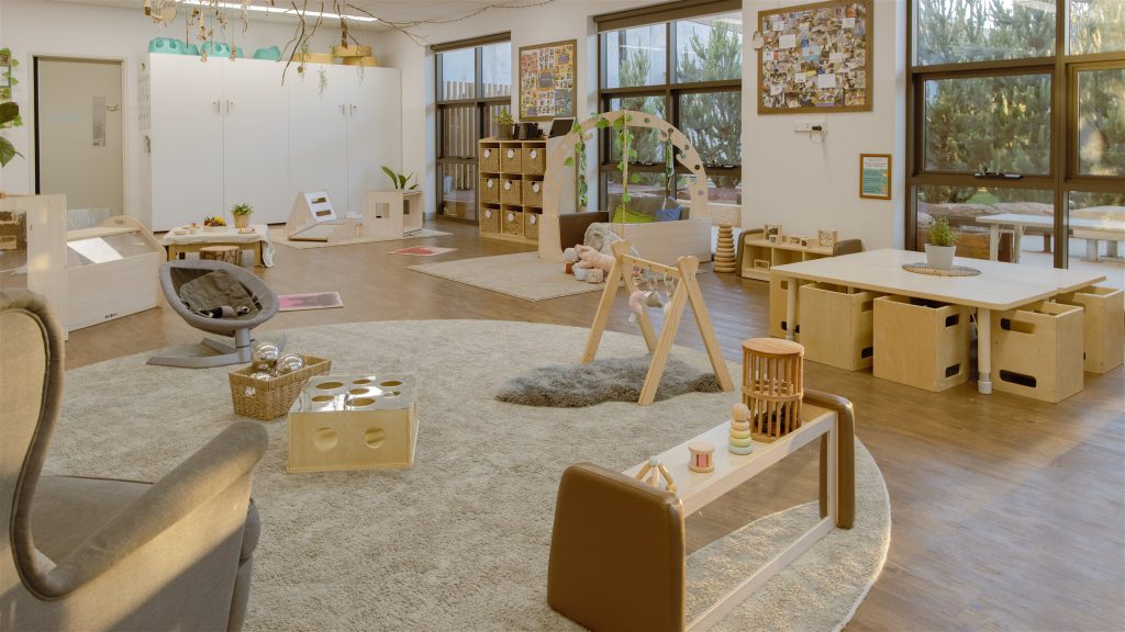 kids sitting area image of nido child care centre at lakelands