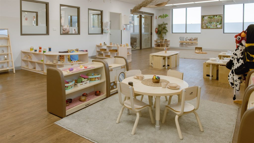 interior image of nido child care centre at lakelands