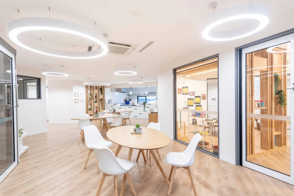 seating area view of nido child care centre at airport west