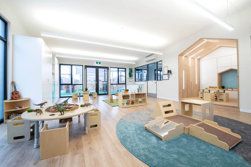 seating area view of nido airport west child care centre