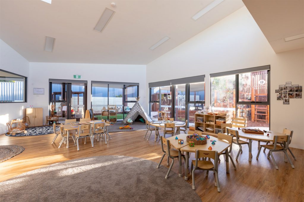 interior view image of nido child care centre at craigie
