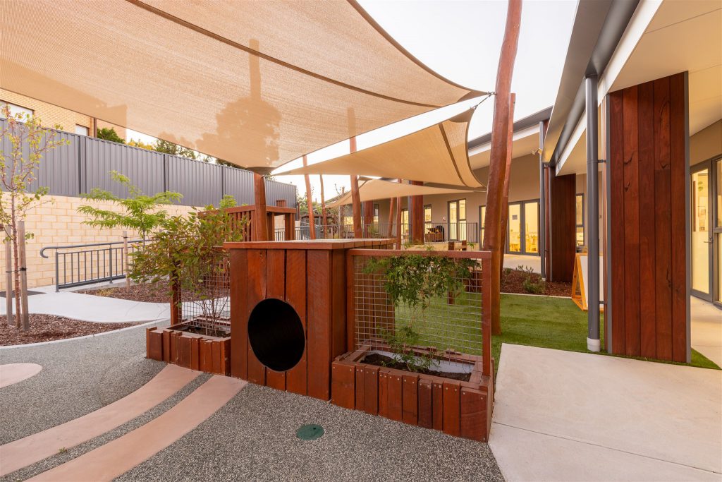 open sky image view of nido child care centre at craigie