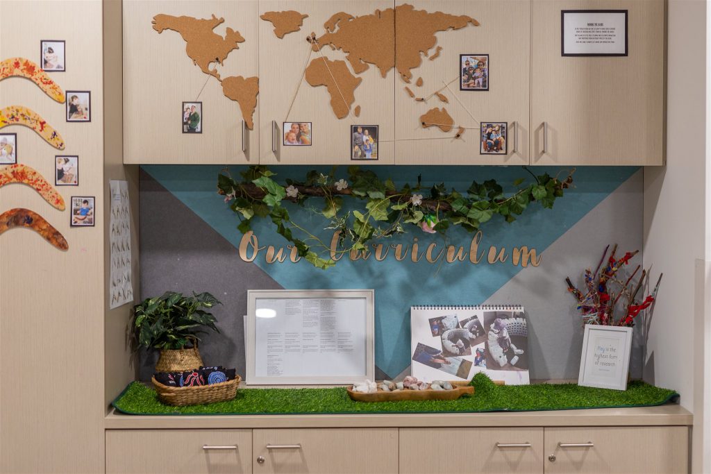 playing area for childerens of nido child care centre at hocking