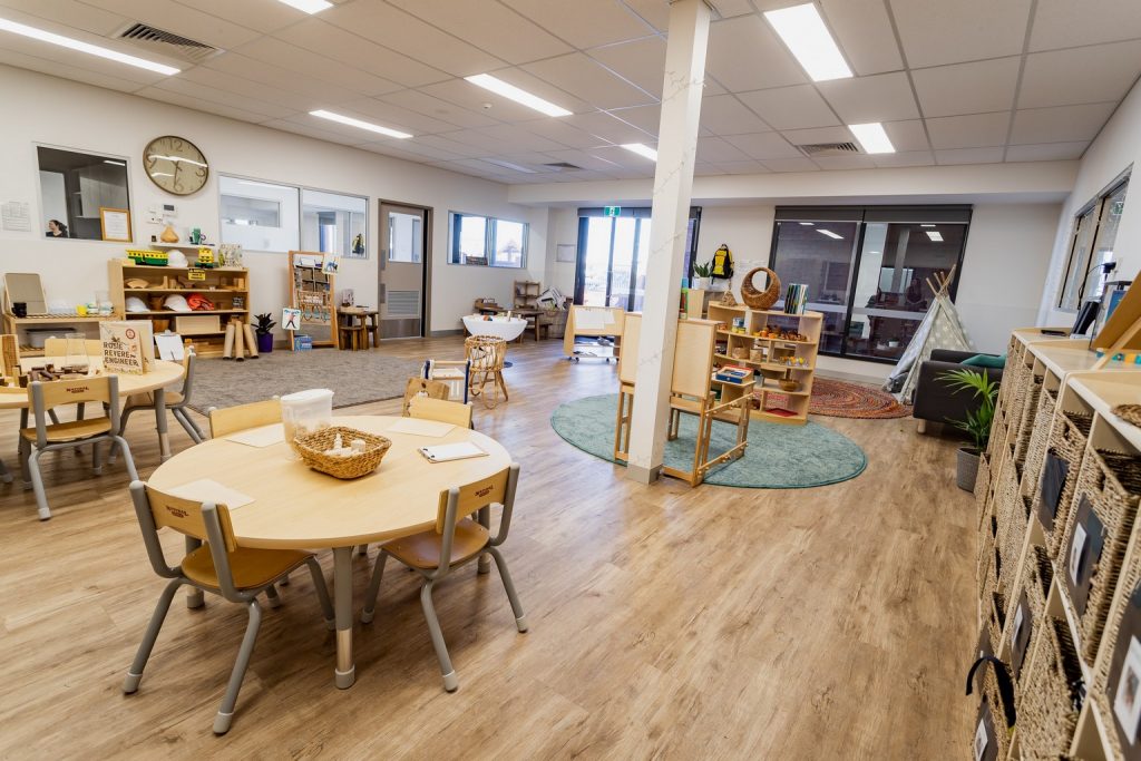 kids sitting area image of nido child care centre in treeby