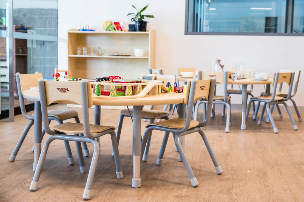 children playing area of nido child care centre in perth (QV1)