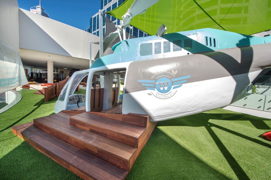 open sky view from nido child care centre in perth (QV1)