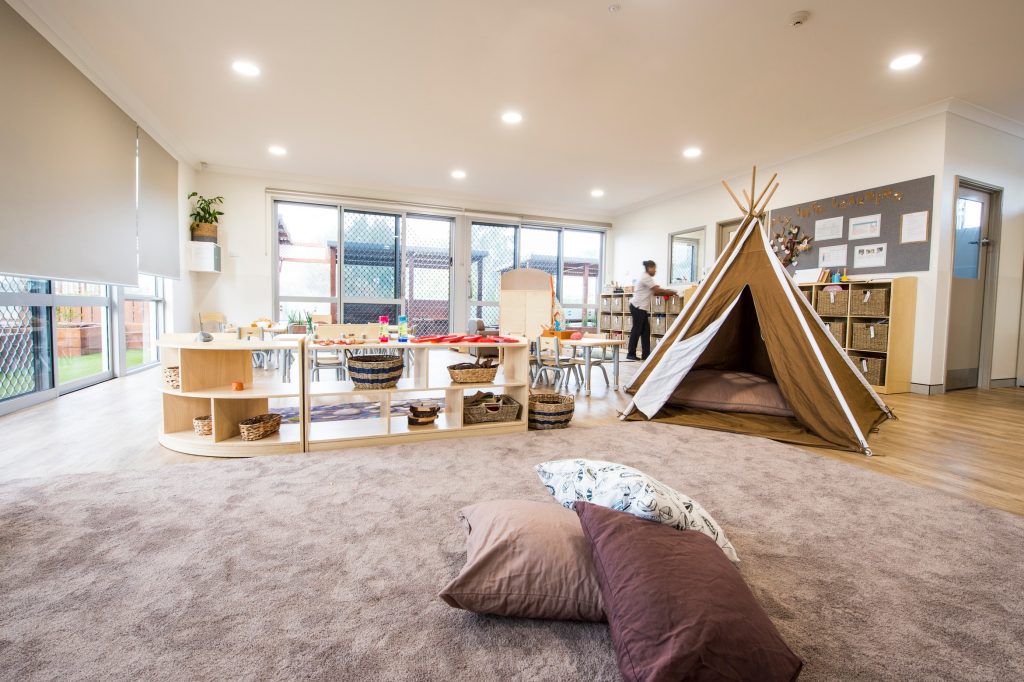 playing room for kids of nido child care centre in willetton