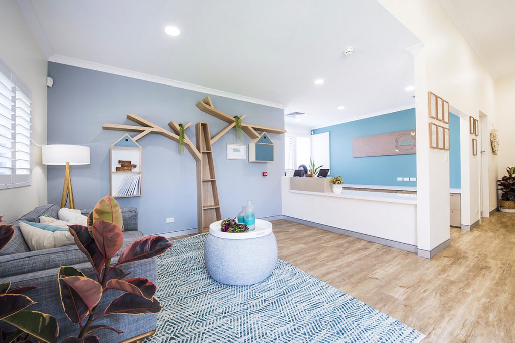 interior view of nido child care centre at banksia grove