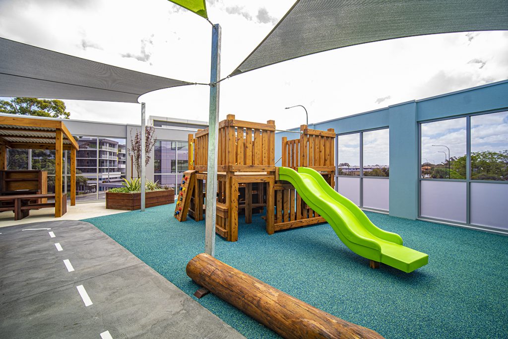 beautiful outside view image of nido child care centre in wembley