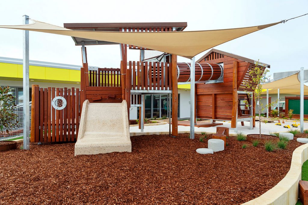 outside image of nido child care centre at iluka