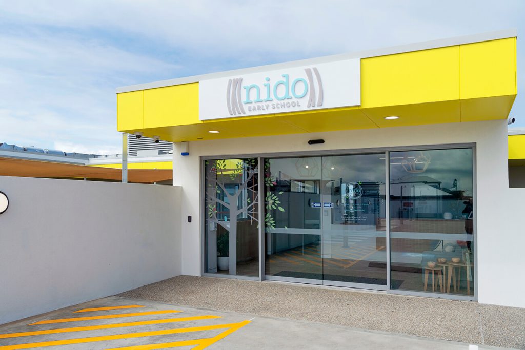 entrance view image of nido child care centre at iluka