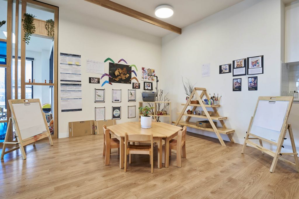 playing view of nido child care centre at ascot vale