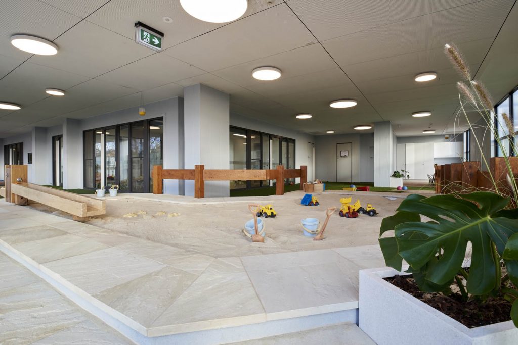 a beautiful view of nido child care centre at ascot vale