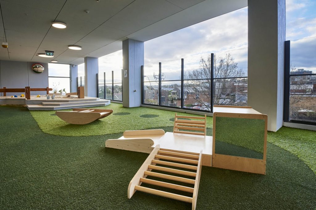 a beautiful view of nido child care centre at ascot vale